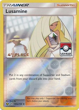 Lusamine (153a 156) (League Challenge Alt Art 4th Place) [Sun & Moon: Ultra Prism] Online Hot Sale