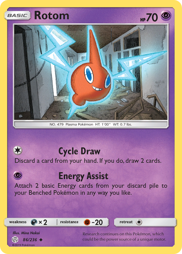 Rotom (86 236) [Sun & Moon: Cosmic Eclipse] on Sale